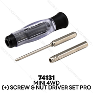 TAMIYA 74131 Mini 4WD (+) Screw & Nut Driver Set PRO