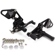 SPMOTO CNC Adjustable Rear Sets Rearset Footrest Foot Rest Pegs For Yamaha MT-07 FZ-07 FZ MT 07 FZ07