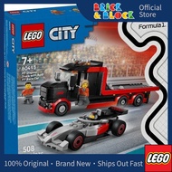 LEGO 60493 F1® Display Truck with Audi F1® Race Car | LEGO City