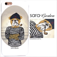 【Sara Garden】客製化 手機殼 蘋果 iPhone 6plus 6SPlus i6+ i6s+ 手繪 潮流 刺青 沙皮狗 保護殼 硬殼
