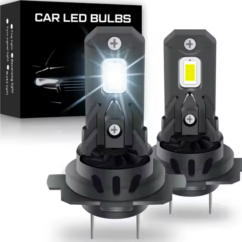 2x H7 100W Auto LED Headlight Canbus Error Free Lamp 20000LM Powerful Ventilated LED Lamp For BMW E6
