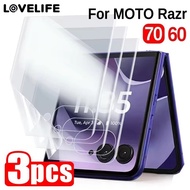 Elastic TPU Screen Guard, For Moto Razr 2025 2026 Fold Devices | Nano Oleophobic Coating Oil Water R
