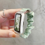 适用华为手环11雪纺冰丝表带9/8nfc发圈带11pro华为10手环表带 Suitable for Huawei Band 11 chiffon ice silk strap 9/8nfc hair 