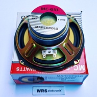 Speaker Speaker 6" inch Marcopolo MC-6111 8ohm 250watt double magnet