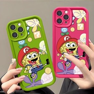 Case Redmi 14C 13C 5G A3 13 4G POCO F6 Pro X4 GT X4 PRO 5G C61 J281G SpongeBobLuxury Macaron Candy C