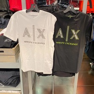 Arm * Ani Casual Minimalist Signature Letter AX Printed Men's and Women's T-shirt