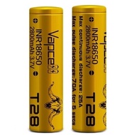 Original VapCell Battery INR 18650 2800mAh 25A/70A Rechargeable Batteries LG Suitable for Electronic
