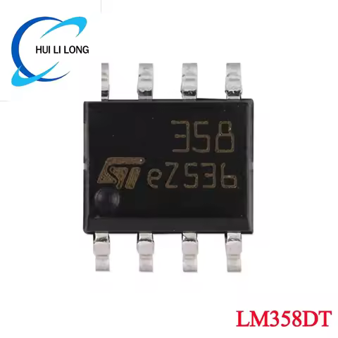 10Pcs/5pcs LM358 LM358D LM358DT SOIC-8 358 LM358DR Low Power Dual Operational Amplifier Chip IC
