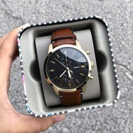 Fossil fs5338 townsman chronograph brown leather