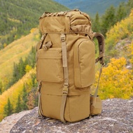 Dunba Column Large-Capacity Hiking Bag Men's Backpack Outdoor Camouflage Backpack Waterproof Hiking 