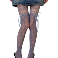 Funky Whimsical Lace Fishnet Stockings - Gothic Y2K Trend for Women