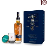 格蘭利威 18年單一麥芽威士忌(連杯及杯墊) The Glenlivet 18 Year Old Single Malt Scotch Whisky 700ml