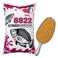 (Repack 1kg) 8822 Makanan Ikan Tilapia, Patin, Koi