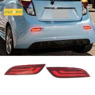Car LED Rear Bumper Brake Light Reflector Dynamic Turn Signal for  Spark 2010-2015