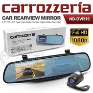 CARROZZERIA ND-DVR15 4.3" TFT LCD Dash Cam Rear Camera Digital Video Recorder