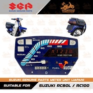 SUZUKI RC80L / RC100 METER UNIT PABEL BOARD WITH COMPONENT SUZUKI GENUINE PARTS MADE IN JAPAN PART N