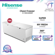 Hisense 780L Chest Freezer FC900D4BWBP FC-900D4BWBP Vennetus Multimedia