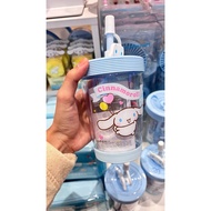 miniso X CINNAMOROLL Tumbler glass bottle Cinnamoroll 420ml
