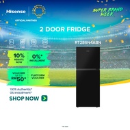 Hisense 2 Door Top Mount Inverter Fridge / Refrigerator / 5 STAR / Deodorizing Filter / All Zone Hyg