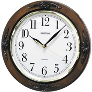 Rhythm Vintage Style Wall Clock Brown CMG938NR06