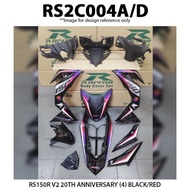 Ready Stock RS150 V2/RS150R V2 Rapido 20th Anniversary Sticker Tanam Coverset RS150 R V2 Cover Set Winner150 V2