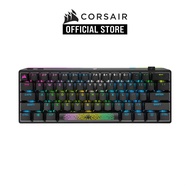CORSAIR K70 PRO RGB MINI WIRELESS 60% Mechanical CHERRY MX Switch Keyboard - Black/White - ( MX Red / MX Silver )