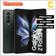 SM Galaxy Z Fold3 5G Used Phone Malaysia Set Dual Sim (12GB RAM, 256GB / 512GB Storage)