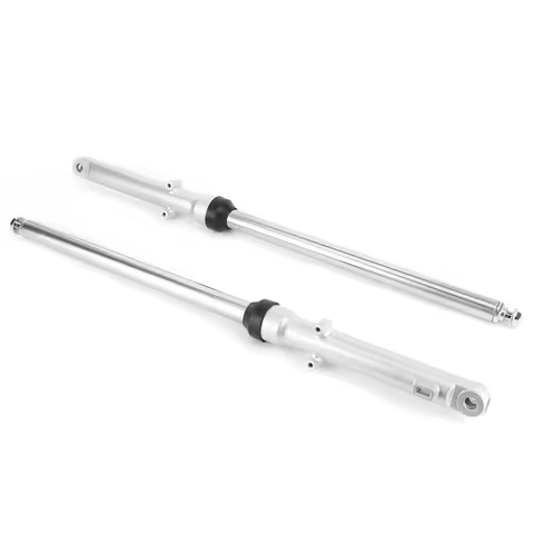 2 Pcs 27in Front Fork Oil Shock Absorber Stainless Steel Compatible with Honda CG125 CT90 CT110 Trai