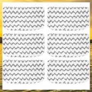 (P U T L)Steam Mop Replacement Pads 6PCS for  S1000/S1000A S1000C/S1000WM S1001C