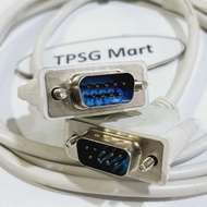 Link Com 9 Cable (DB9): 2-lead Com 9 Male Cable (DB9M) / 2-lead Com 9 Female Cable (DB9F) 1.45m long