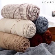 【100G/ 8plys】Milk Cotton Yarn 8ply Yarn Wool Thread For Knitted Scarf Handmade DIY Crochet Lover