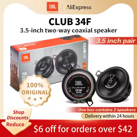 JBL car audio speaker 3.5-inch coaxial speaker treble midrange subwoofer JBL official genuine stereo