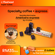 Coffeehead Super Cubes Americano Express specialty coffee express 8 cubes x 2g instant coffee capsul