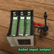 Holder Baterai 18650 12V Isi 6 Slot Baterai