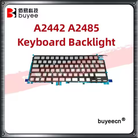 A2442 A2485 US UK Keyboard Backlit For Macbook Pro Retina14" A2442 16" A2485 English Laptop Backligh