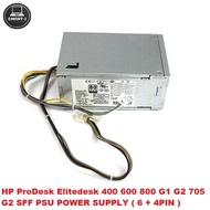 NEW HP ProDesk Elitedesk 400 600 800 G1 G2 705 G2 SFF PSU POWER SUPPLY ( 6 + 4PIN )  702307-002 7518