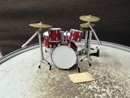 全set 扭蛋 報 J-DREAM Drums Miniature Mascot 2 Red Drum Set pearl
