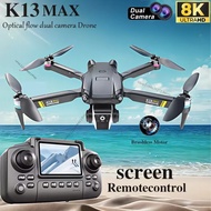 K13 MAX RC Drone With 8K HD Cameras Screen Remote Controller WIFI FPV Height Hold Gesture Photograph