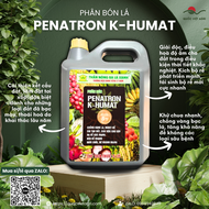 Phân bón PENATRON K-HUMAT Ba Lá Xanh (can 5 LÍT) - Ra rễ Đâm chồi Đẻ nhánh mạnh