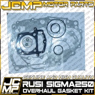 Sigma250 Overhaul Gasket Kit for RUSI Motorcycle Accessories Parts EVO Stickers Battery Charger Moto