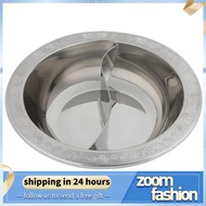 Zoomfashion Extra Thick Fondue Pot Divided Hot For Home