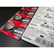 5pcs Maxell CR1632 CR1220 3V Lithium Batteries Authentic Made in Japan