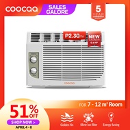 Window Type Aircon for Small Room [Coocaa AW06N-1] Air Purify 0.6hp mechanical R32 Top Discharge 220