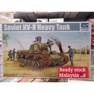 Trumpeter 01565 Soviet KV-8 heavy Tank 1/35