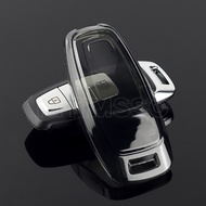 Soft TPU Car Remote Key Cover Case For Audi A3 A4 B9 A6 C8 A7 S7 4K A8 D5 S8 Q7 Q8 SQ8 E-tron 2018 2019 2020 2021 Accessories