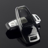 Soft TPU Car Remote Key Cover Case For Audi A3 A4 B9 A6 C8 A7 S7 4K A8 D5 S8 Q7 Q8 SQ8 E-tron 2018 2