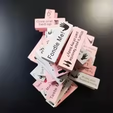 48PCS Block Tower Game Couple Activities Date Night Ideas Valentine Tumbling Tower Stacking Blocks G