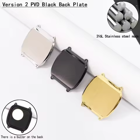 Royale Mod Compatible with Casio AE1200 AE1300 WS1600 WS1700 Watch Case Back Cover 316L Stainless St