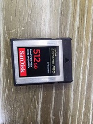 Sandisk extreme pro 512g cfexpress b and card reader