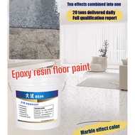 Indooroutdoor floor selfflowing flat epoxy material upgraded wearresistant color sand floor paint